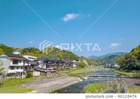 Misasa溫泉初夏新鮮綠色 60128474