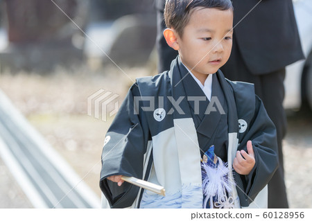 七五三男生男 照片素材 圖片 圖庫