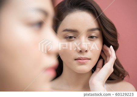 Female beauty color back 60129223