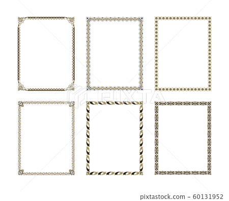 Set luxury decorative frame 60131952