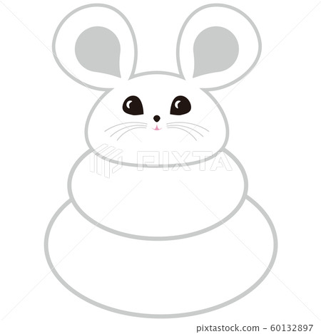 New Year's card 2020 Year of the mouse 60132897