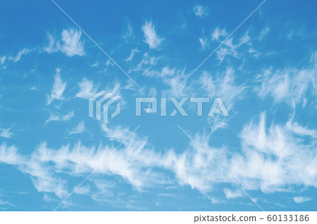 Cloud background, beautiful blue sky with white clouds 101 60133186
