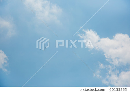 Cloud background, beautiful blue sky with white clouds 038 60133265