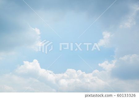 Cloud background, beautiful blue sky with white clouds 022 60133326