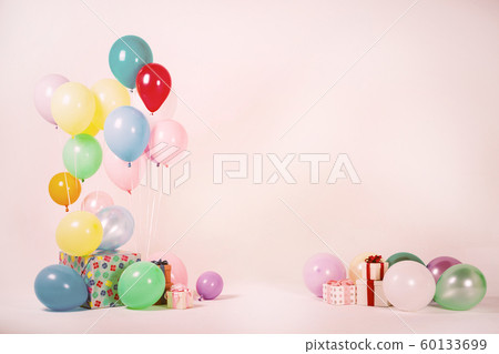 Colorful balloons bacground 058 Colorful balloons bacground 058 60133699