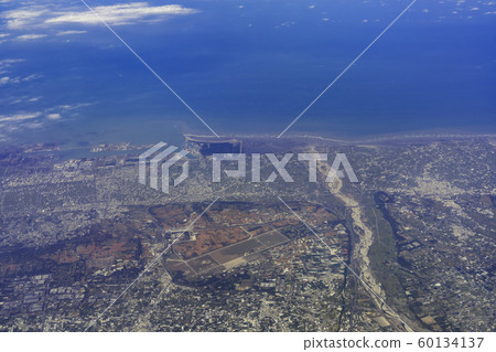 Aerial view of the Taichung area Aerial view of the Taichung area 60134137