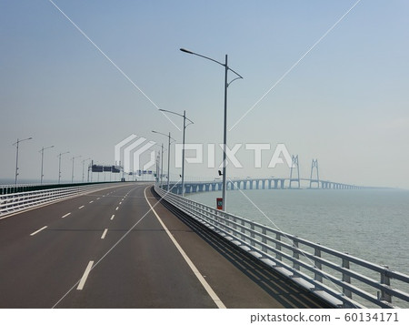 Morning view of the famous Hong Kong - Zhuhai - 60134171