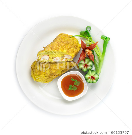 Omelette with Shrimps Omelette with Shrimps 60135797