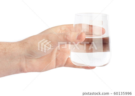 Hands with water glass Hands with water glass 60135996