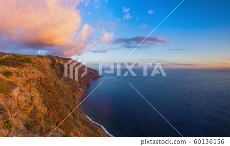 Sunset in Ponta do Pargo - Madeira Portugal Sunset in Ponta do Pargo - Madeira Portugal 60136156