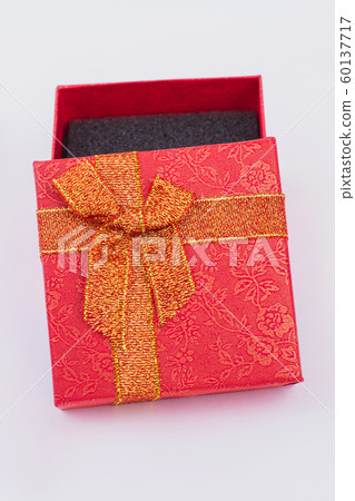 Blank opened jewelry gift box. Blank opened jewelry gift box. 60137717