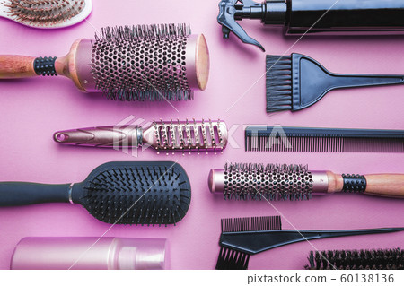 Various hair dresser tools 60138136