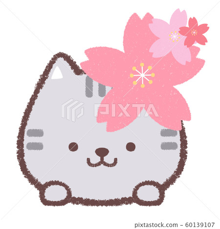三隻貓四月櫻花 三隻貓四月櫻花 60139107