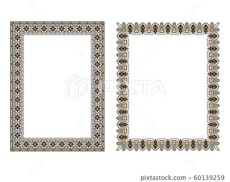 square elegant frame.. Vector Illustration. square elegant frame.. Vector Illustration. 60139259