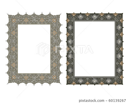 square elegant frame.. Vector Illustration. 60139267