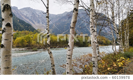 上高地長野國立公園秋景 60139978