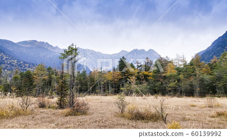 Kamikochi Nagano National Park Autumn Scenery 60139992