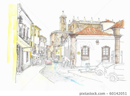 Streets of World Heritage-Alleys of Ebola, Portugal 60142051