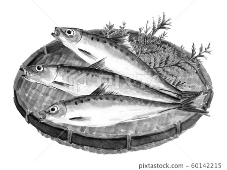 Sardine strawberry watercolor Sardine strawberry watercolor 60142215