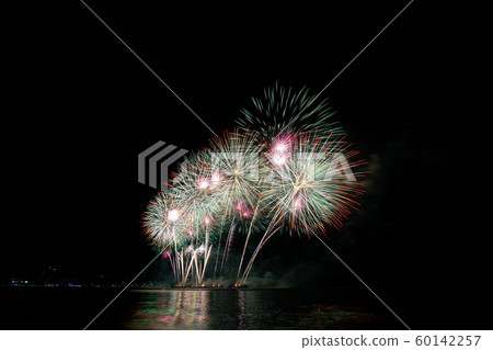 Fireworks light up the sky 60142257