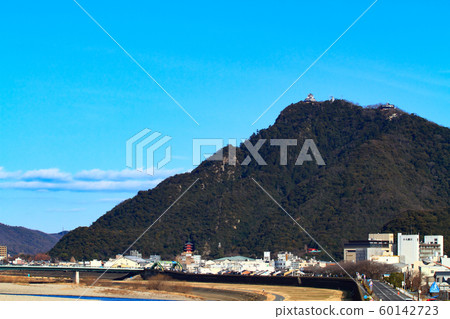 Nagara River and Gifu Castle Nagara River and Gifu Castle 60142723