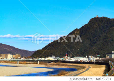 Nagara River and Gifu Castle Nagara River and Gifu Castle 60142724