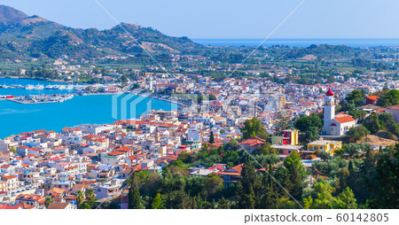 Panoramic summer landscape of Zakynthos 60142805