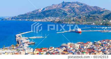 Coastal landscape of Zakynthos 60142813