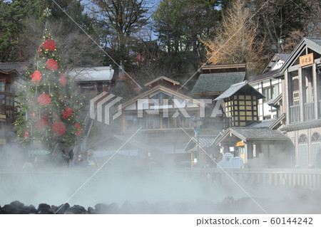Yubatake scenery Yubatake scenery 60144242