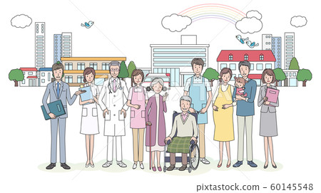 護理人員和醫院人員 60145548