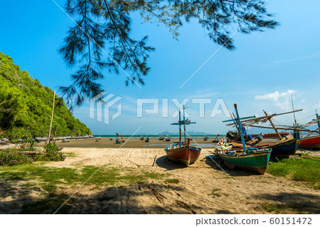 fishing boat on the beach fishing boat on the beach 60151472