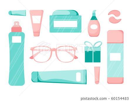 Beauty woman face nature cosmetic vector 60154483