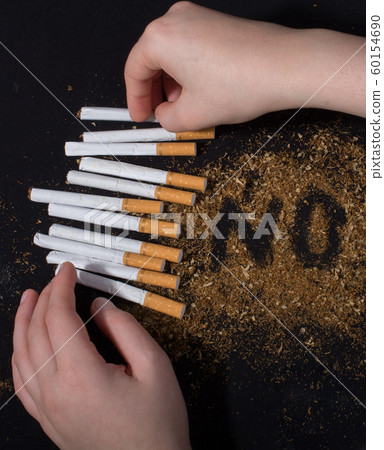 No Tobacco Day poster for say no smoking concept No Tobacco Day poster for say no smoking concept 60154690