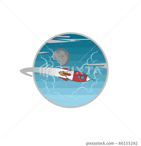 space shuttle rocket sign color logo logotype space shuttle rocket sign color logo logotype 60155292
