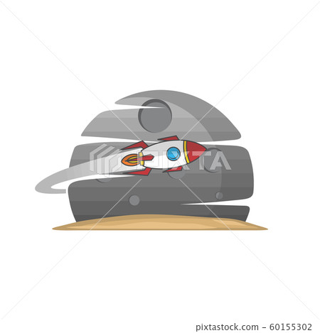 space shuttle rocket sign color logo logotype space shuttle rocket sign color logo logotype 60155302
