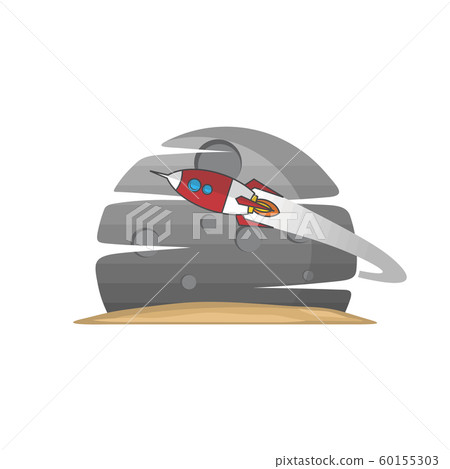 space shuttle rocket sign color logo logotype space shuttle rocket sign color logo logotype 60155303