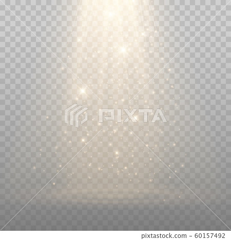 Spotlight isolated on transparent background. Spotlight isolated on transparent background. 60157492