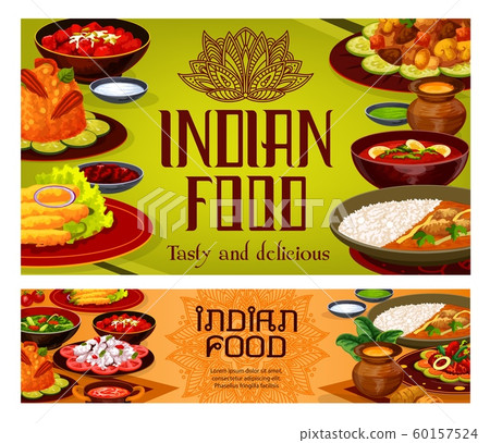 Indian food, India authentic meals and dishes menu 60157524