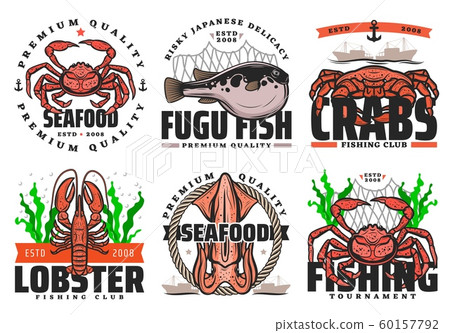 Fishing, fish and seafood fishery, fisher club 60157792