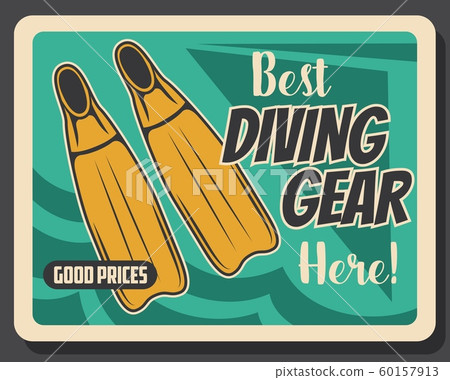 Scuba diving and sea snorkeling sport shop 60157913