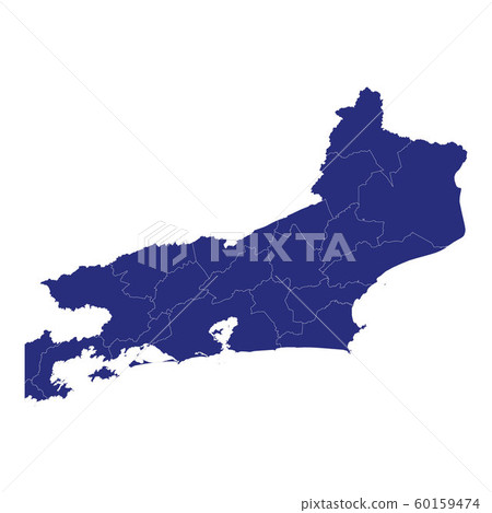 High Quality map is a state of Brazil 60159474