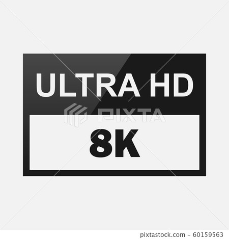 High definition resolution sign 60159563