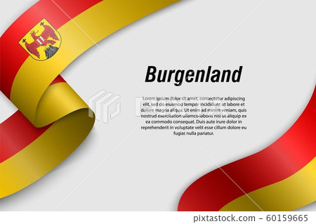Waving ribbon or banner with flag State of Austria Waving ribbon or banner with flag State of Austria 60159665