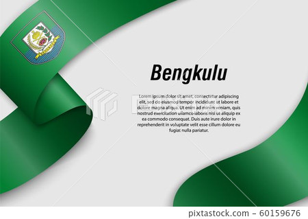 Waving ribbon or banner with flag Province of Waving ribbon or banner with flag Province of 60159676