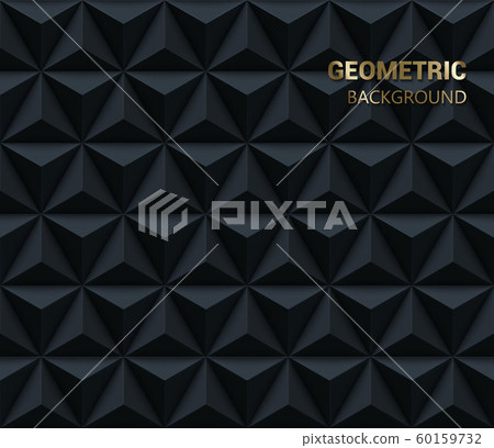 Geometric triangle pattern 60159732