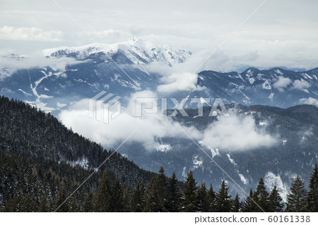 Beautiful winter nature landscape, amazing Beautiful winter nature landscape, amazing 60161338