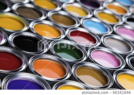 Paint cans palette, Creativity concept 60161846