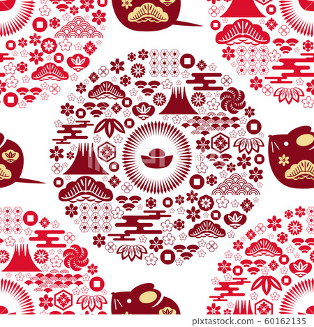 2020 rat chinese pattern 1 - Stock Illustration [60162135] - PIXTA