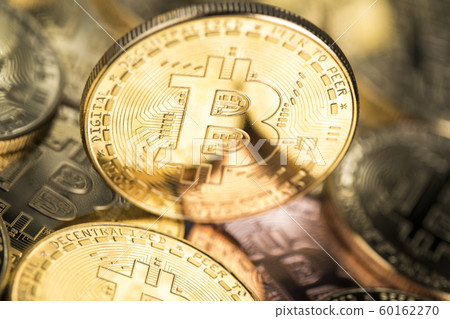 Cryptocurrency concept. Virtual currency 60162270