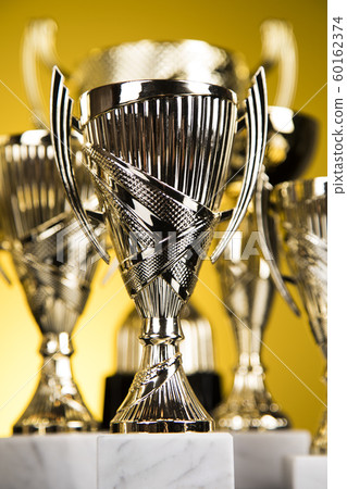 Award winning and championship concept, trophy cup 60162374